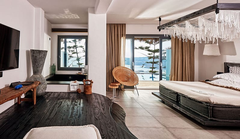 Myconian Utopia Grand Majestic Suite with Outdoor Jacuzzi